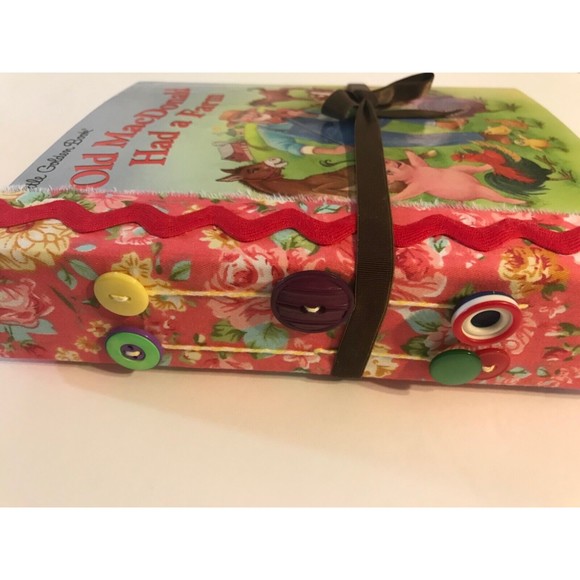 Old MacDonald Had a Farm Little Golden Book Handmade Junk Journal - Picture 2 of 12